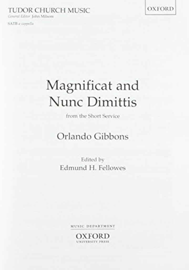 Magnificat and Nunc Dimittis (from Short Service)